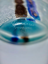 Afbeelding in Gallery-weergave laden, Gesigneerde Barbini Murano vaas – 32 cm hoog, handgemaakt Italiaans kunstglas met label (jaren ’60–’70)