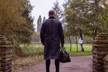 Afbeelding in Gallery-weergave laden, Heren Landowner long wax walking jacket - Dundee check
