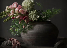 Afbeelding in Gallery-weergave laden, Spatscherm grijze pot bloemen in 2 afmetingen
