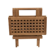 Afbeelding in Gallery-weergave laden, Picknicktafel Teak vierkant open
